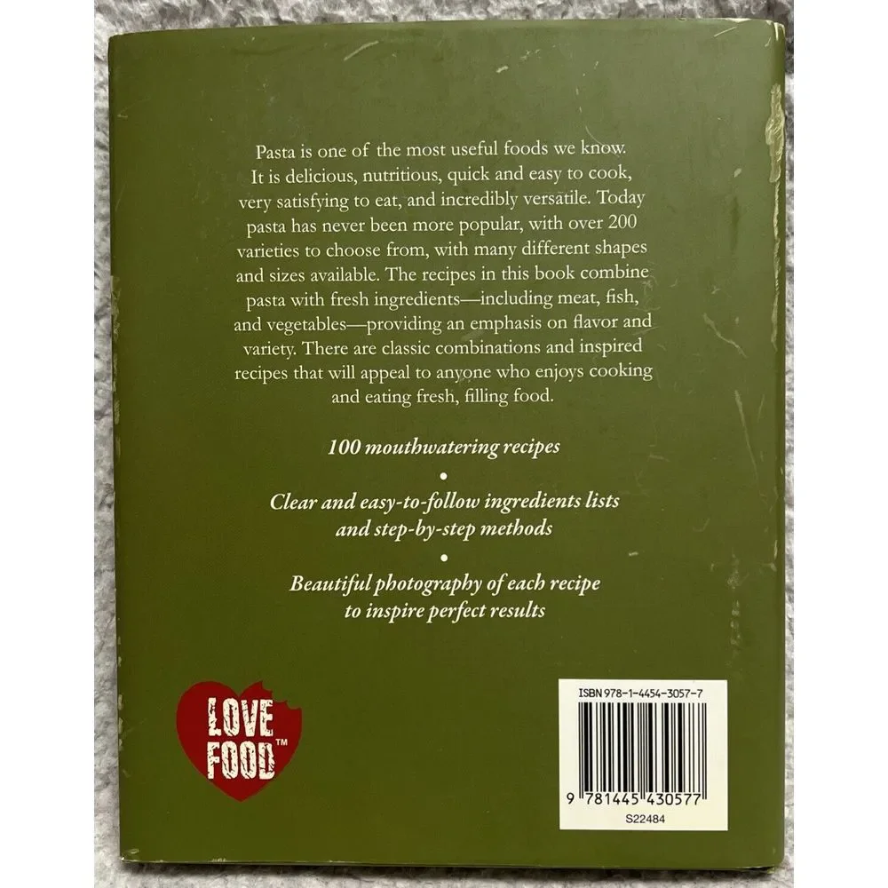Pasta: Cooking Made Simple by Parragon Books, Love‎ Food Editors - Very Good